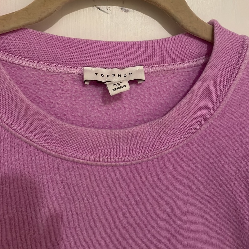 Topshop standard crew neck sweatshirt EUC - Picture 2 of 8